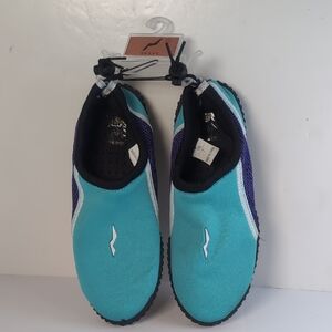 Norty Turquoise and Violet Water Shoes NWT
